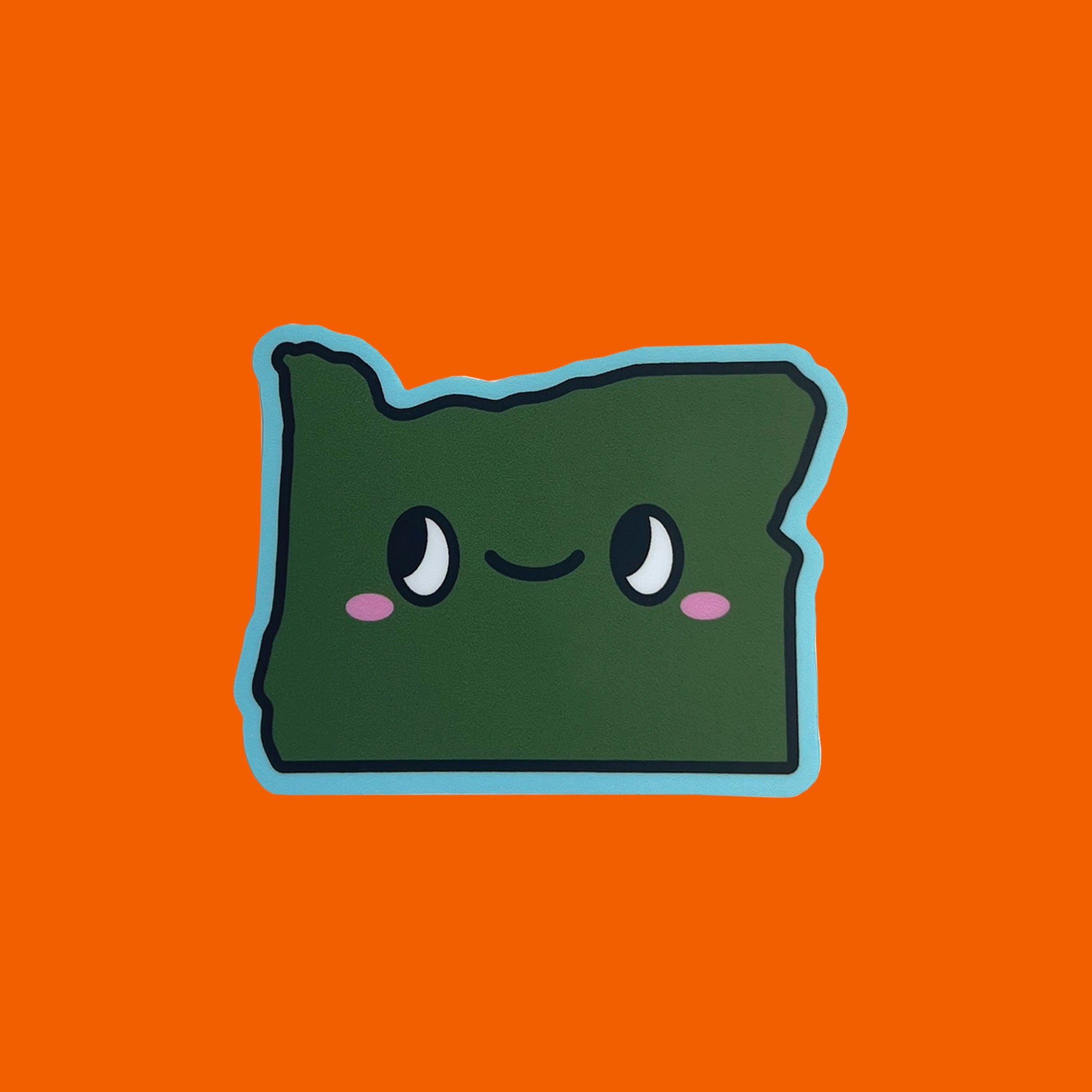 Oregon Sticker – Shiho Aoki Designs